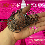 5pc Gunmetal Bangles