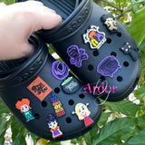 10pc Hocus Pocus shoe charm