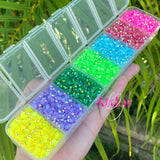 AB rhinestone box