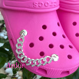 2pc Bling Shoe chain